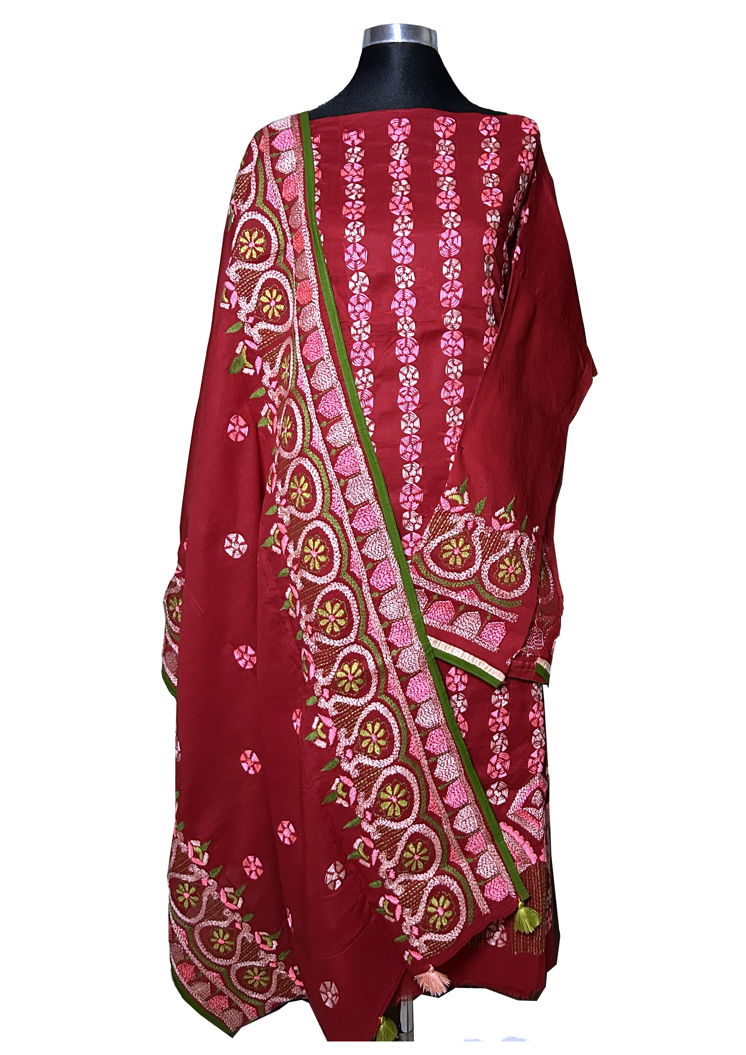 Bexi Voile Handcrafted Boutique 3 Piece(100% Cotton | Handmade)